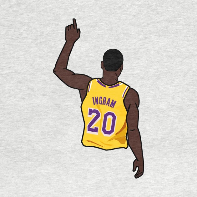 Andre Ingram - NBA Los Angeles Lakers by xavierjfong